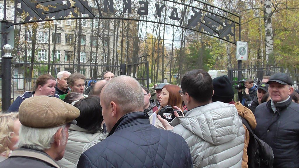 Маргарита Солонченко о строительстве церкви в парке «Дубки»: «Официального решения о застройке нет»