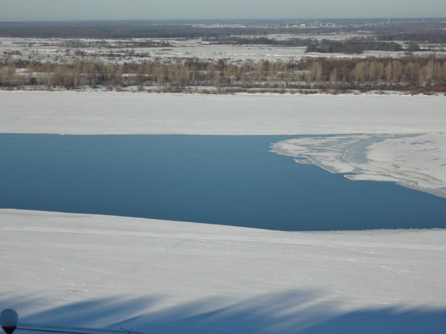 Реки в Нижегородской области покроются льдом раньше обычного