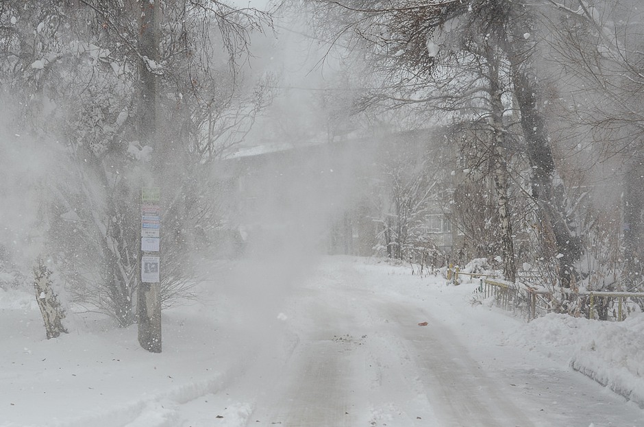 Сильный снегопад накроет Нижегородскую область