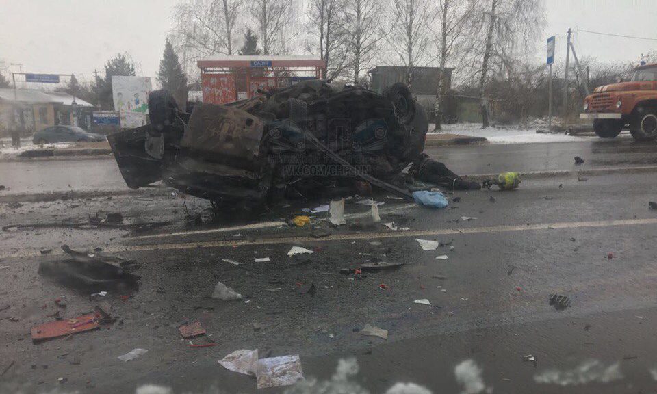 Три человека погибли в страшном ДТП под Нижним Новгородом (фото с места происшествия)