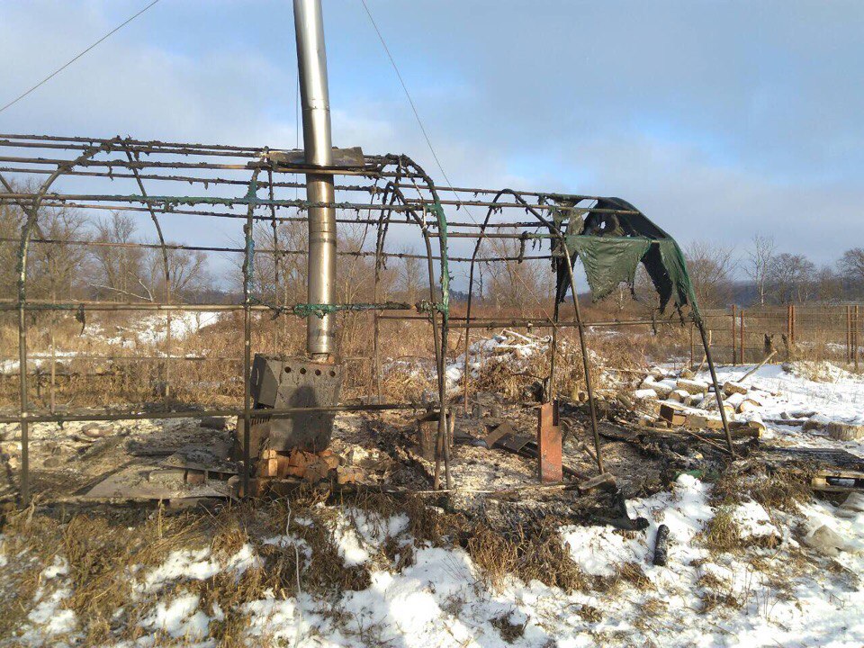 Нижегородец сгорел заживо в палатке в Павловском районе