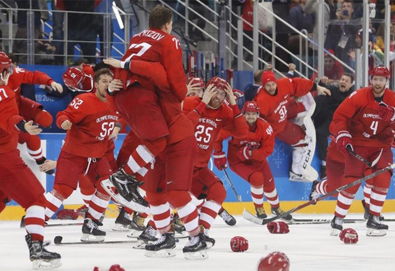«Красная машина» вернулась! Российские хоккеисты завоевали олимпийское золото в Пхёнчхане-2018