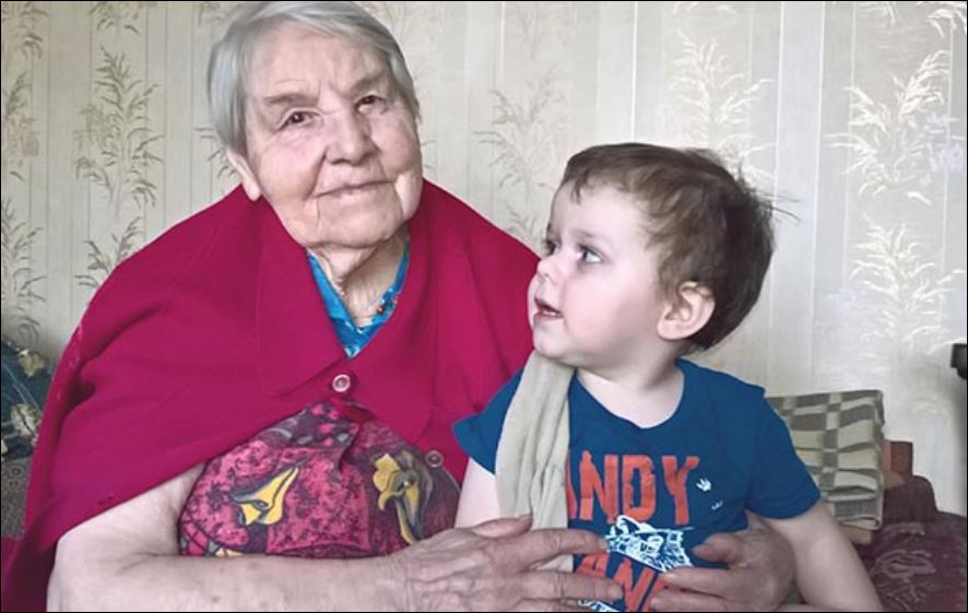Прабабушке Жене исполнилось 101 год!