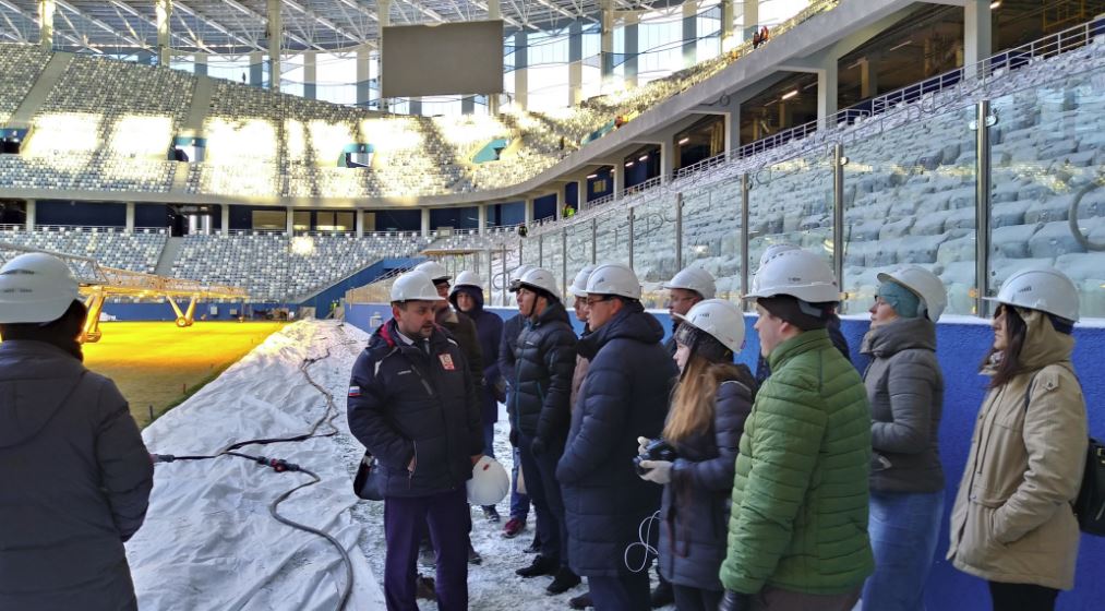Члены ICANN впервые посетили «Стадион Нижний Новгород»