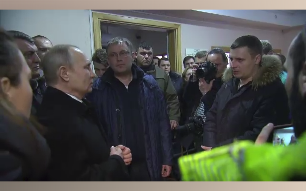 «Все виновные будут наказаны». Владимир Путин встретился с инициативной группой в Кемерово