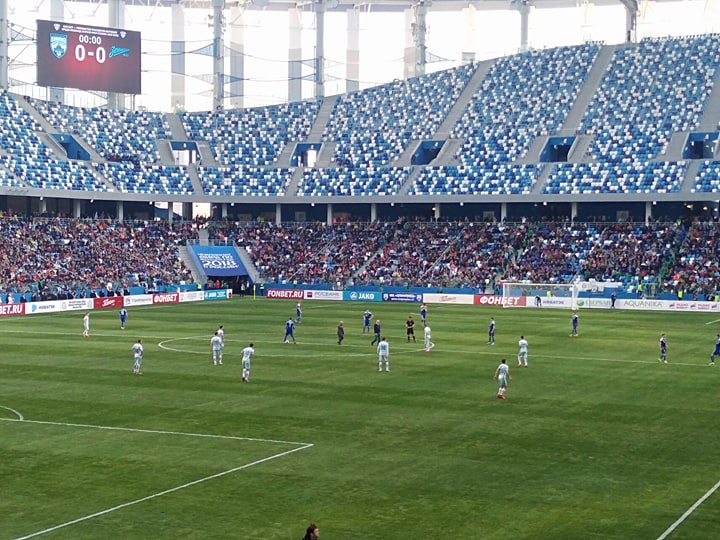 Второй матч на «Стадионе Нижний Новгород» стал рекордным по количеству зрителей