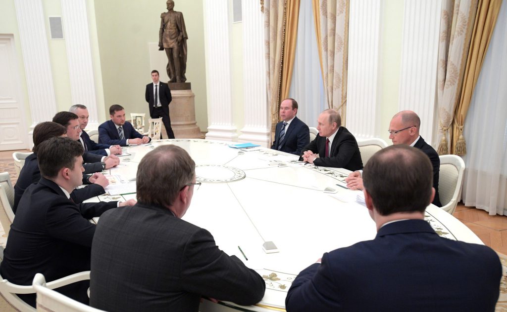 Глеб Никитин доложил Владимиру Путину о разработке Стратегии развития Нижегородской области до 2035 года