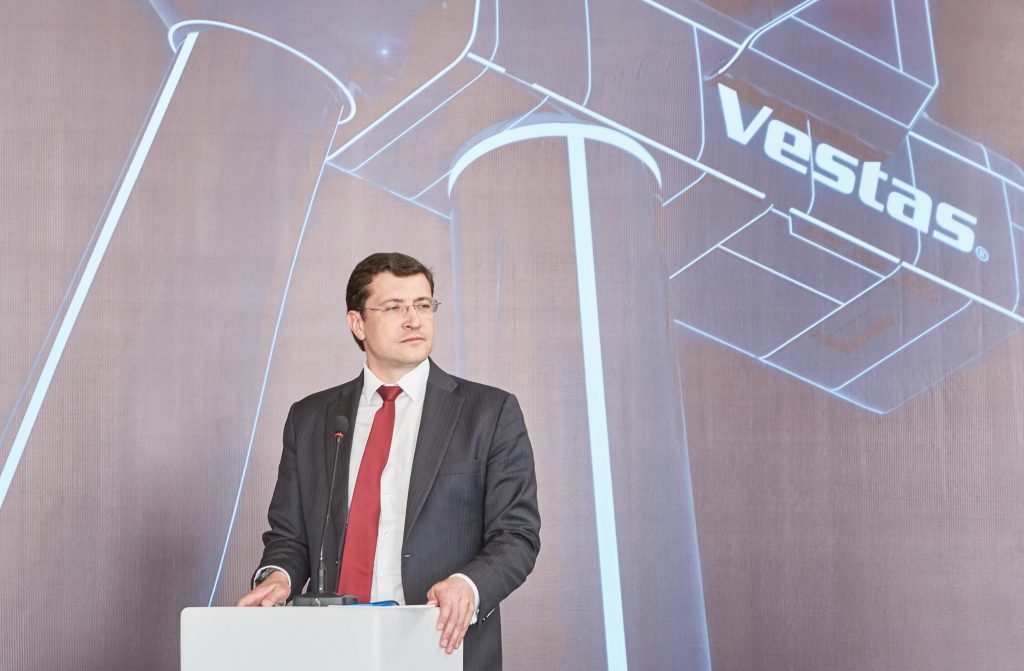 Глеб Никитин дал старт производству в Нижегородской области оборудования для ветроэнергетики