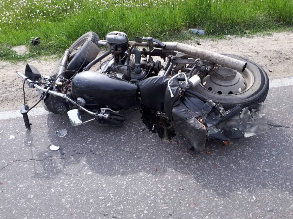 Опубликованы фото смертельного ДТП с мотоциклом