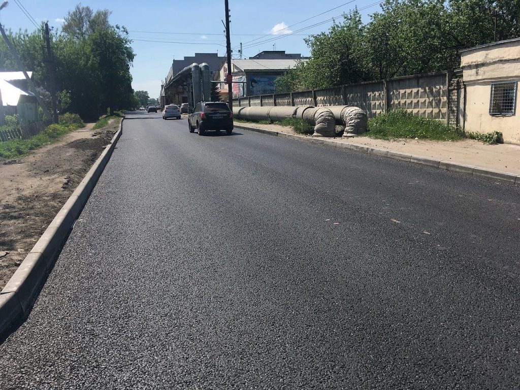 Дорога на улице Баумана в Нижнем Новгороде полностью отремонтирована