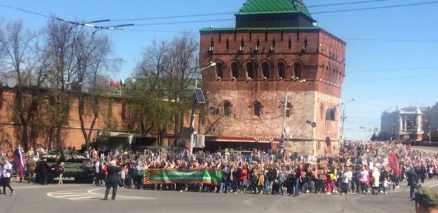 Глеб Никитин поприветствовал нижегородцев перед парадом ко Дню Победы
