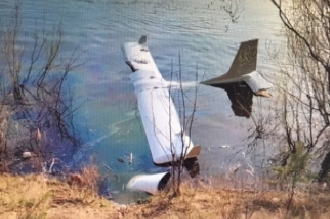 Опубликовано видео с места падения самолёта в Дзержинске