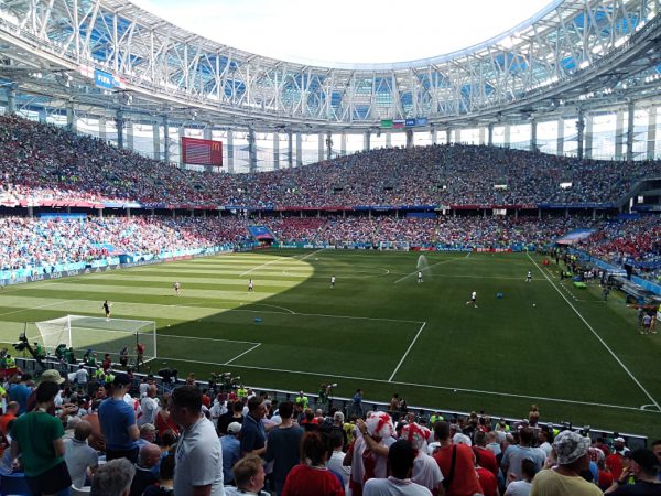 >Раскупили все билеты на футбольный матч сборной России в Нижнем Новгороде