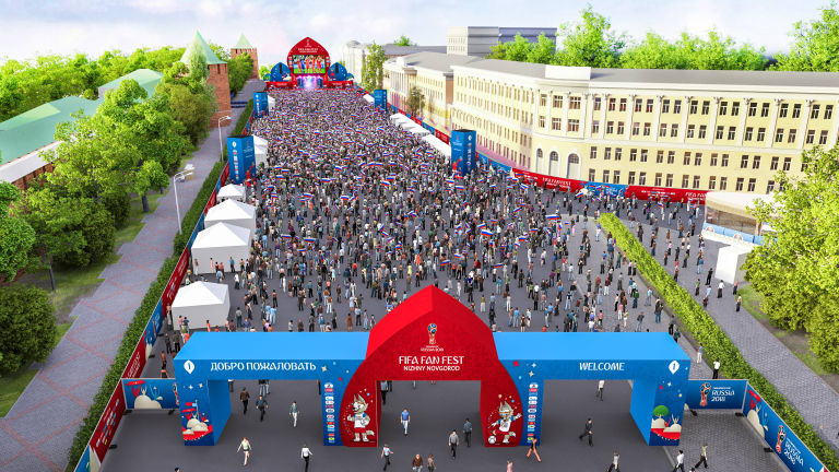 Официальное открытие Фестиваля болельщиков FIFA состоится в Нижнем Новгороде