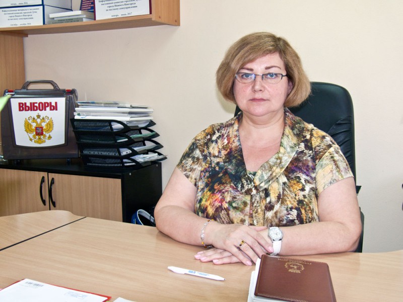 Марина Мамонова избрана председателем избиркома Нижнего Новгорода