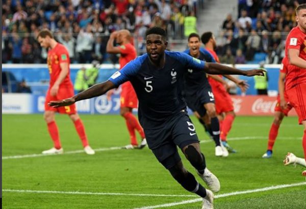 Франция — Бельгия — 1:0. Гол и лучшие моменты