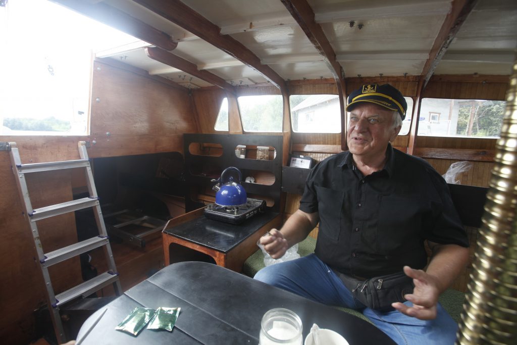 Нижегородский пенсионер построил яхту своими руками