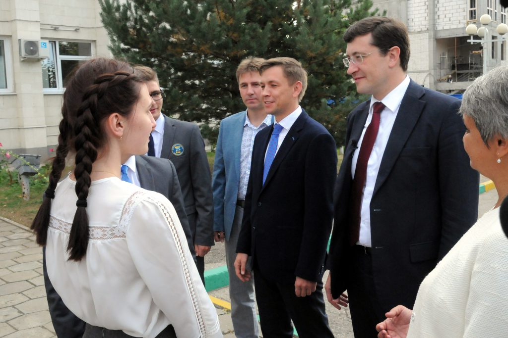 Глеб Никитин и Константин Носков запустили «Яндекс.Лицей» в Нижнем Новгороде