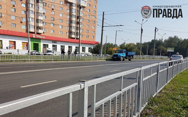 Более пяти тысяч погонных метров пешеходных ограждений установлено в Нижнем Новгороде
