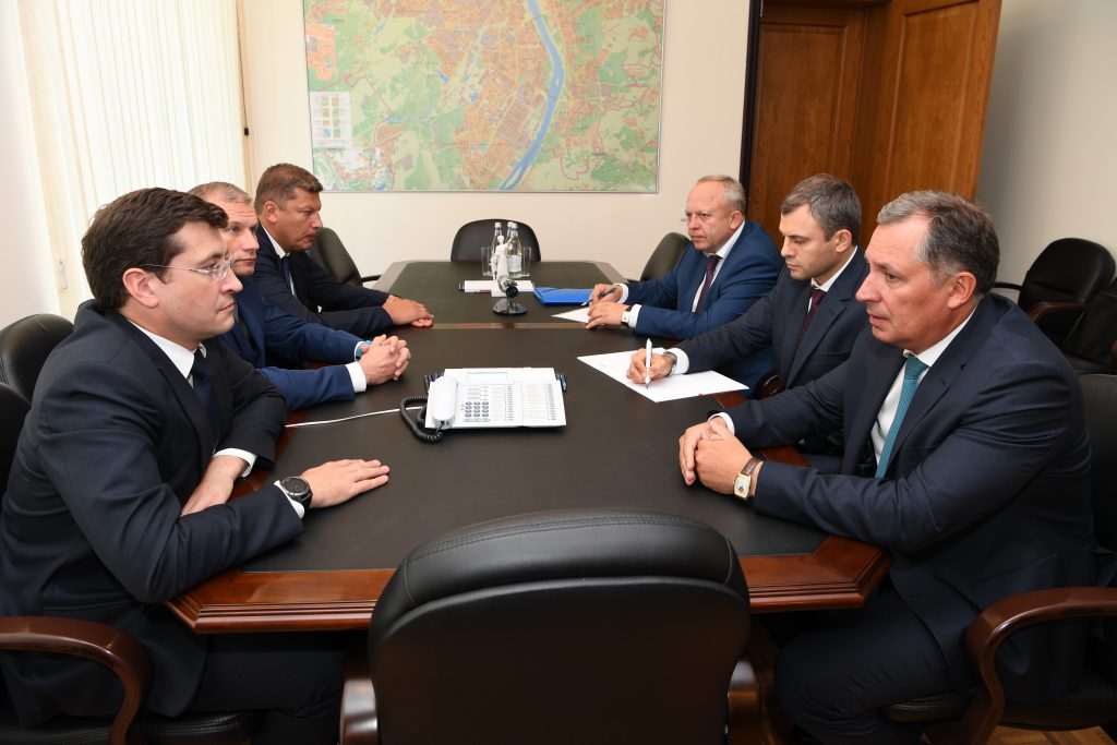 Глеб Никитин провел рабочую встречу с президентом Олимпийского комитета России