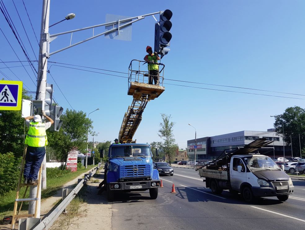 Пять светофоров отключены в Нижнем Новгороде