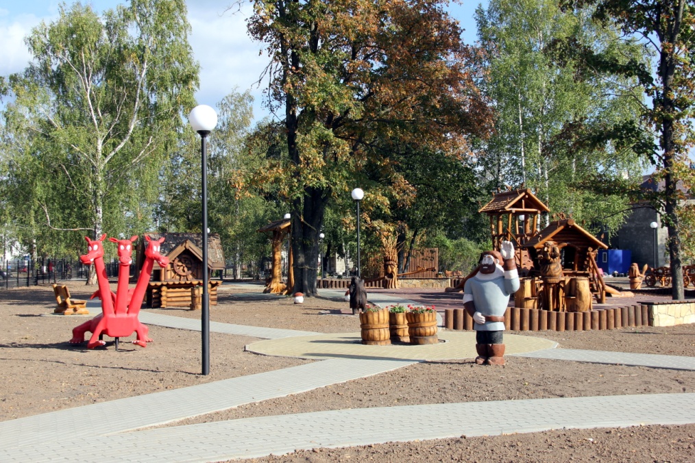 Двухлетний проект благоустройства парка «Лукоморье» завершен в Первомайске