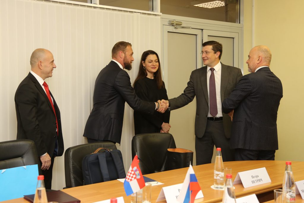 Глава Нижегородской области обсудил направления сотрудничества с Хорватией