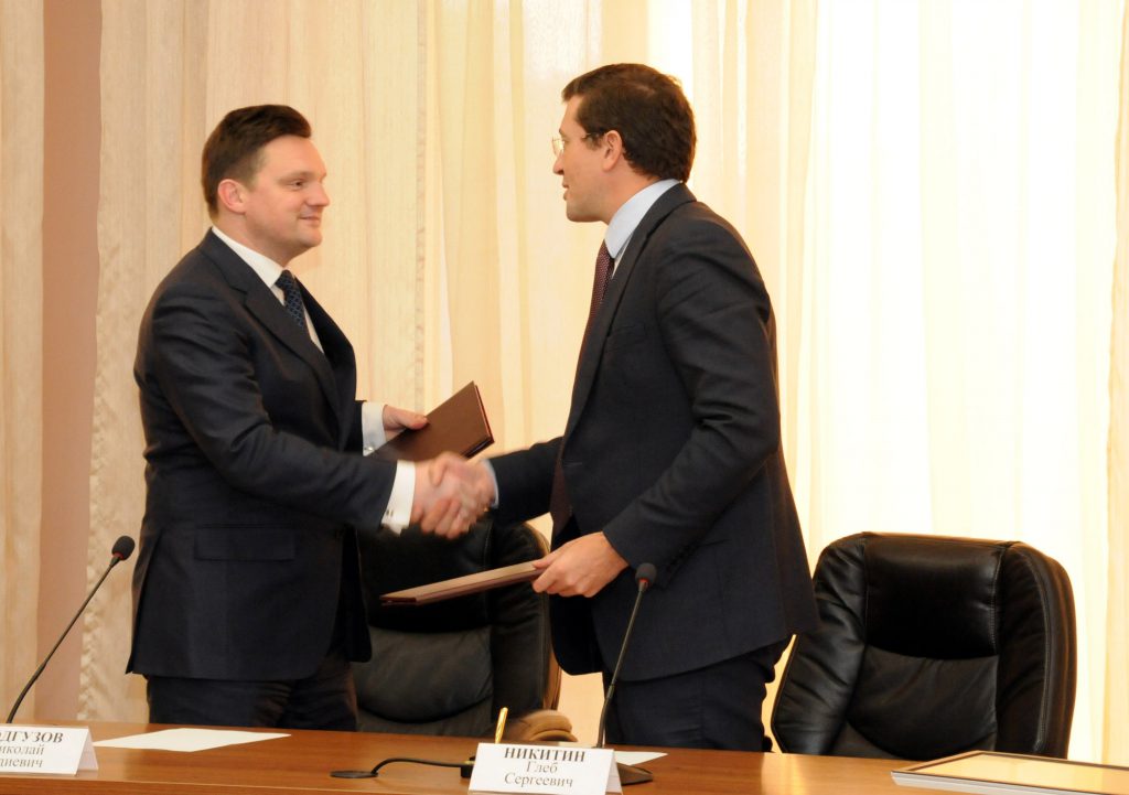 Глеб Никитин и Николай Подгузов обсудили развитие почтовой инфраструктуры в регионе