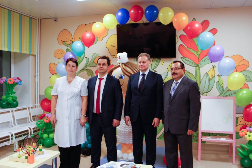 Первый корпус детской городской больницы №1 начал работу после 8‑летнего ремонта