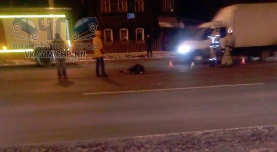Водитель иномарки насмерть сбил пешехода в Сормовском районе (видео)