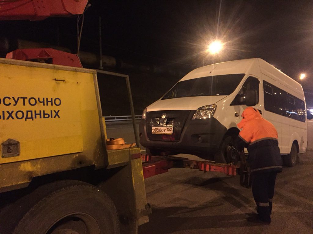 В Нижегородской области арестовали два междугородних автобуса