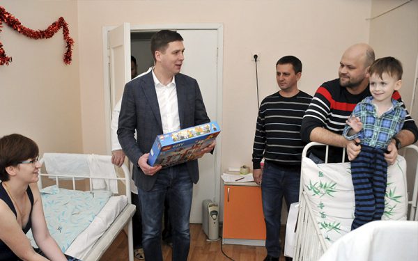 Глеб Никитин: «Спасибо всем, кто встречает Новый год на&nbsp;посту!»