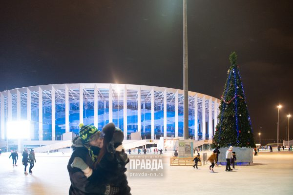 Почти 56 млн рублей потратит регион на заливку двух катков у стадиона «Нижний Новгород»