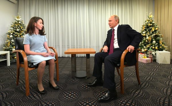 Мечты сбываются. 17-летняя нижегородка взяла интервью у Владимира Путина (видео)