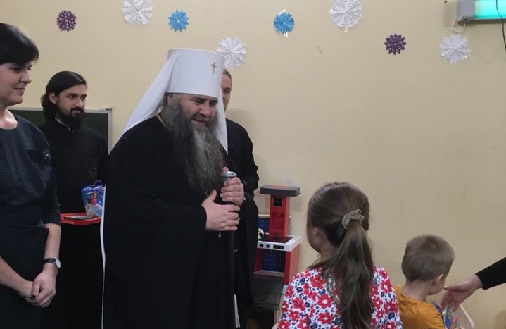 Воспитанников центра реабилитации в Нижнем Новгороде поздравили с Рождеством