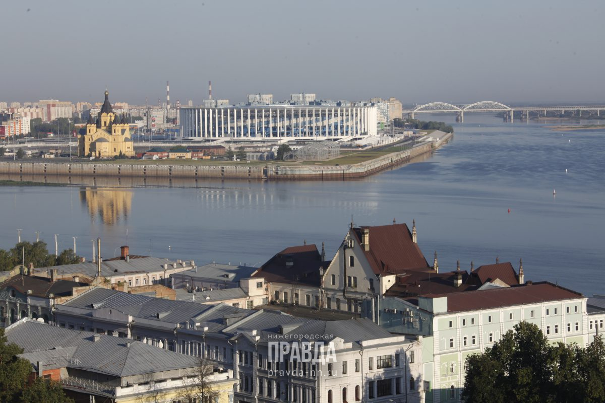 Нижегородский гидрометцентр. Нижегородские дали.