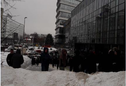 «Центр международной торговли» эвакуировали в Нижнем Новгороде