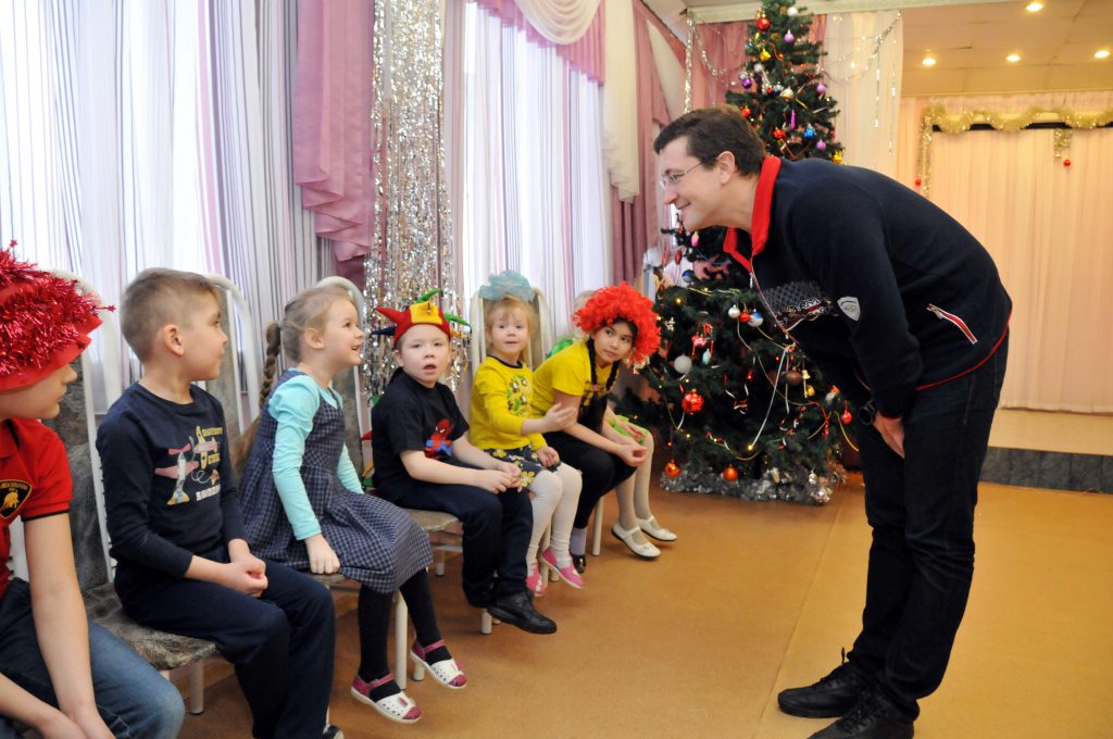 Глеб Никитин посетил детский центр в Нижнем Новгороде