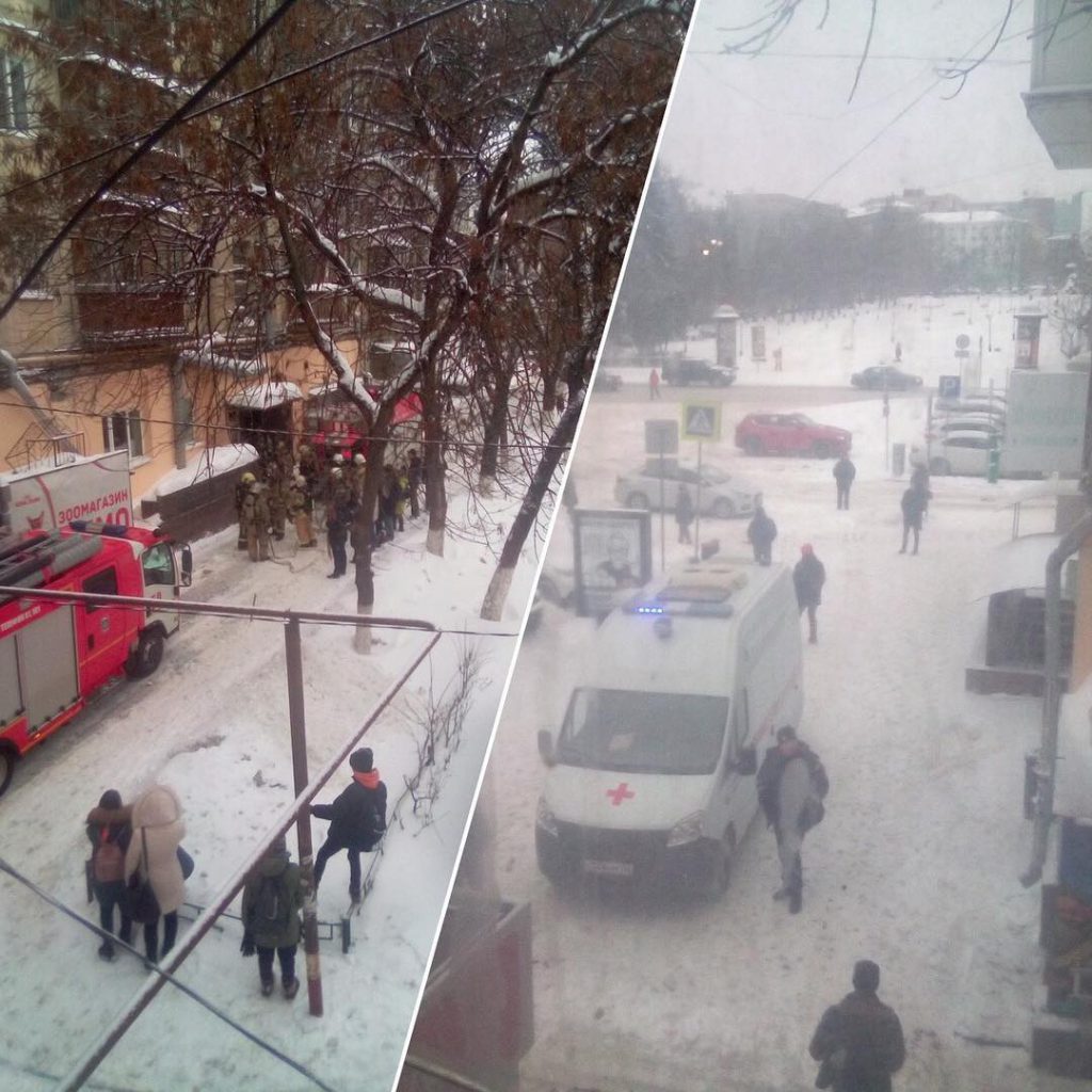 15 человек эвакуировали из жилого дома на площади Горького