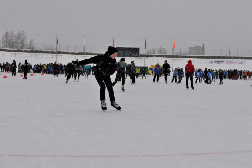 В Нижнем Новгороде прошли Всероссийские массовые соревнования по конькобежному спорту