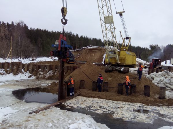Началось строительство нового моста через Узолу в Городецком районе