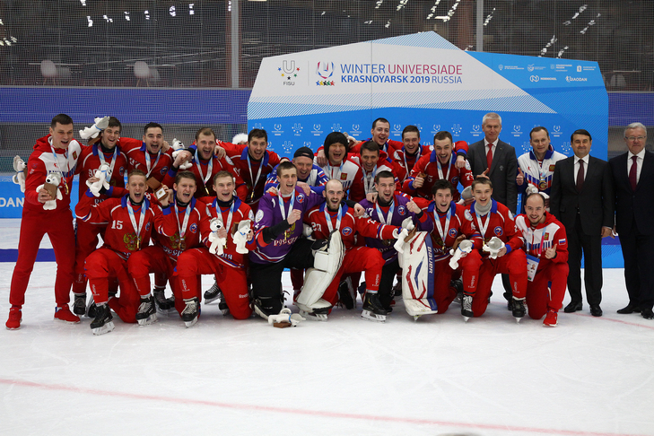 Нижегородские хоккеисты выиграли «золото» на Универсиаде