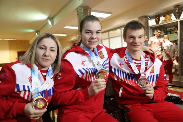 Нижегородских спортсменов, участвующих в Универсиаде, поздравили в Кремле