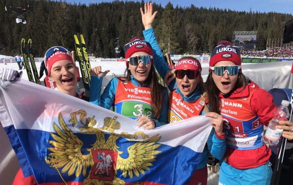 Лыжница Анастасия Седова завоевала «бронзу» в эстафете на Чемпионате мира