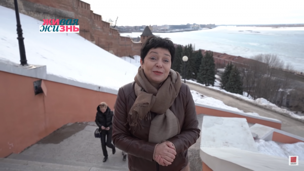 «Какая мощь, какая красота!» «Первый канал» показал сюжет-экскурсию Натальи Барбье по Нижнему Новгороду (ВИДЕО)