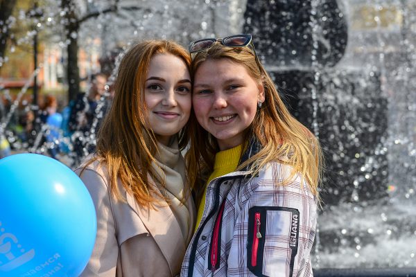 фонтан на площади минина