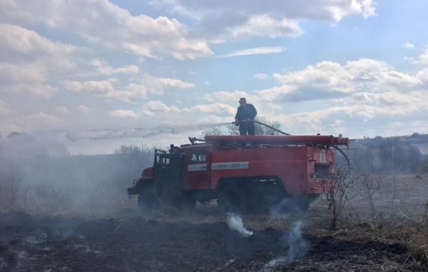 Пожары продолжаются в Нижегородской области (ФОТО)