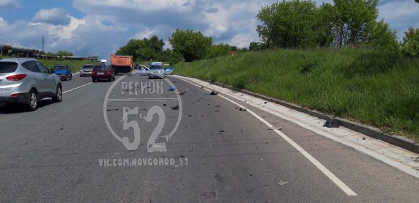 >Мотоциклист погиб в ДТП под Нижним Новгородом