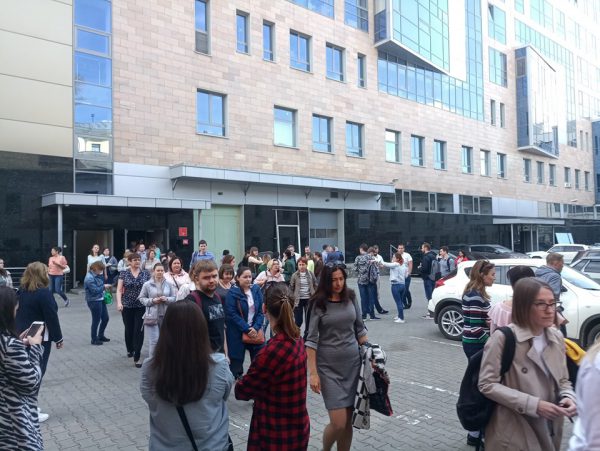 Лобачевский PLAZA эвакуируют из-за сообщения о террористической угрозе