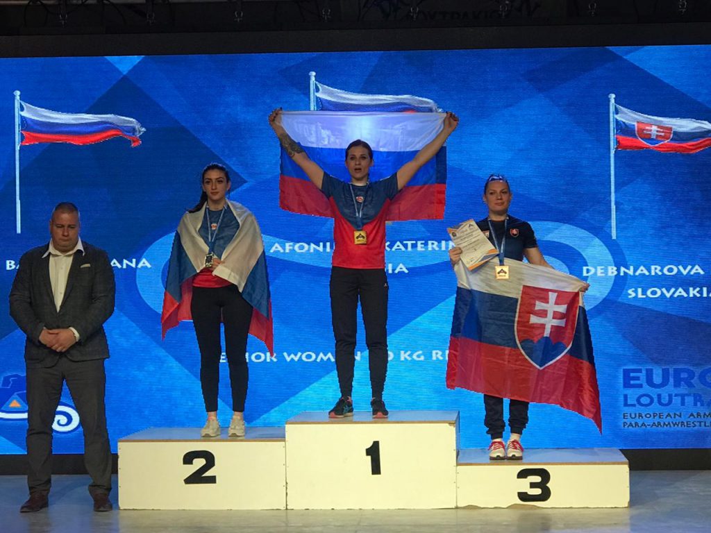 Нижегородка победила на Чемпионате Европы по армрестлингу